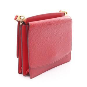 Louis Vuitton Grenelle Epi Leather Shoulder Bag Castilian Red